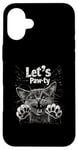 iPhone 16 Plus Let’s Paw-ty Cat Graphic Fun Party Cat Design for Pet Lovers Case