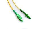 Fiber Patchkabel Sc/Apc-Sc/Apc Singlemode Simplex 3Mm Vit Jacka 10M