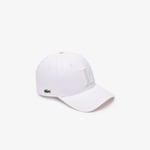 Lacoste Casquette de baseball broderie 3D Taille M Blanc