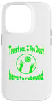 Coque pour iPhone 14 Pro Crossovers & Laughs - Le maillot de basket-ball amusant ultime