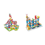 VTech - Marble Rush, Circuit à Billes Électronique Adventure Park Challenge L300E & Marble Rush, Circuit à Billes Électronique Rocket Set Electronic M100E, Jeu de Construction