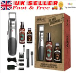 Wahl 9916-803 Cordless Beard Trimmer, 30ml Beard Oil & 100ml Beard Wash Gift Set