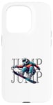 Coque pour iPhone 15 Pro Snowboard freestyle freeride sports d'hiver en poudreuse