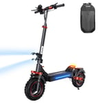 Trottinette Électrique Iscooter Ix5s, Moteur 1000 W, Batterie 48 V 15 Ah, Pneu 11 Pouces, Vitesse Maximale 45 Km/H, Autonomie 65 Km, Freins À Double Disque, Amortisseurs Avant Et Arrière