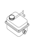 Jevi Junction box for immersion heater Tyyppi h 2rg