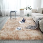 (Camel-60x200cm)Isot matot moderniin olohuoneeseen Pitkät hiukset Lounge-matto makuuhuoneeseen Pörröinen sisustus Nordic Fluffy lattia sängyn matot