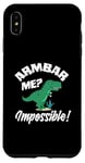 Coque pour iPhone XS Max Armbar Me? Impossible! Dinosaure Amusant