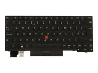 Lenovo - Erstatningstastatur For Bærbar Pc - Med Trackpoint - Qwerty - Storbritannia - Svart - Fru - For Thinkpad L13 Gen 2  L13 Yoga Gen 2  X13 Gen 1