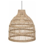 Lampe Suspension en Osier Seav 50cm Beige