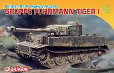 Dragon DR7368 1/72 World War II German Gurppe Felman Tiger I Plastic Model