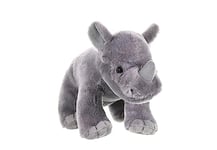 Wild Republic Cuddlekins Mini Bébé Rhinocéros, Animal en Peluche, 20 cm, Cadeau pour Bébés, Peluche Écologique, Rembourrage Fabriqué à Partir de Bouteilles d’Eau Recyclées