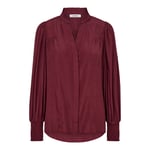 Ailacc Petra V-Shirt - Burgundy