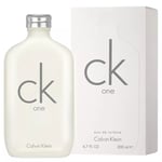 Calvin Klein CK One 200ml Eau de Toilette Spray Unisex Brand New Retail Pack