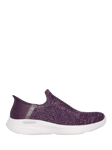 Skechers Hands Free Slip-ins: Relaxed Fit Sport Trainers, Dark Purple