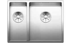 Blanco 521610 CLARON 340/180-U Évier de Cuisine en Acier Inoxydable, 340mm/180mm Becken rechts