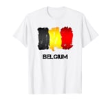 Belgium Flag, vintage Belgian , Belgium men, Belgium girls T-Shirt