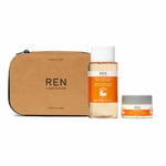 REN Clean Skincare All Is Bright AHA Tonic & Overnight Sleeping Cream Gift Set