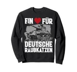 German Panther tank WW2. Panzerkampfwagen V tank Sweatshirt