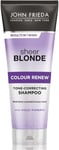 John Frieda Violet Crush for Blondes Toning Shampoo Blonde Hair, Purple...