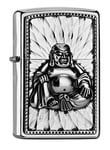 Zippo Lighter Buddha with 108 Pearls