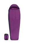 Synthetic Sleeping Bags Quest QuI - Womens R Right Zip Color: morado