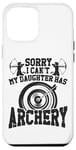 iPhone 12 Pro Max Archery Bow Archer Mom Mother Vintage Sorry I Can't My Case