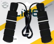 CORDE A SAUTER - JUMP ROPE - CORDE 3 M - LINE, Noir