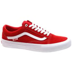 Vans Old Skool Pro (Suede) Red/White Shoe