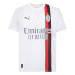 AC Milan - Away Match Shirt, Season 23/24, White, Adult, Unisex, XL