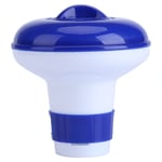 Distributeur de produits chimiques flottants pour piscine et spa, bleu et blanc, chlore et brome, S