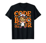 Code Boo In The Er Crew Funny Ghost Halloween Nurse T-Shirt