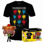 Funko Pop! Tee (Adult): Friends - Monica with Turkey (Special Edition) Vinyl Figure T-Shirt (XL)