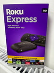 New Roku HD Express TV Streaming  Media Player Stick HDMI  + Remote Control BNIB