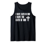 Faith In God Christian Christ God Almighty God Family Tank Top