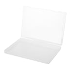 2PCS Transparent Paper Organizer A4 Printer Paper Storage Container File Box