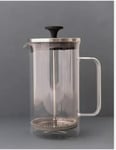 La Cafetière All-Glass French Press Coffee Maker Cafetière, Brewer 8 Cup, 1000ml