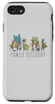 Coque pour iPhone SE (2020) / 7 / 8 Cat Tax Family Discount Médias sociaux Tendance Mème