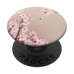 Fleurs de cerisier rose Sakura PopSockets PopGrip Adhésif