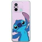 ERT GROUP Coque de téléphone Portable pour Xiaomi REDMI 12C/ REDMI 11A Original et sous Licence Officielle Disney Motif Stitch 018 Parfaitement adapté à la Forme du téléphone Portable, Coque en TPU