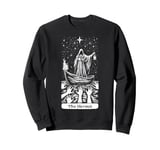 The Hermit Tarot Card Wisdom Enigmatic Esoteric Occult Sweatshirt