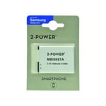 2-Power Batteri til Samsung Galaxy Ace