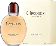 Obsession EDT Eau De Toilette Mens Gents Aftershave Cologne Fragrance CK 125Ml w