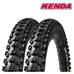 26 Inch Wheel MTB Bike Tyres Kenda Nevegal 26 x 2.1" DTC Wire 60TPI MTB Pair