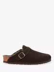 Birkenstock Boston Sheraling Lined Clogs, Mocha