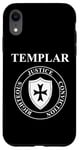 iPhone XR Templar Virtues of the Knights Templar Shield Case