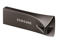 Samsung BAR Plus MUF-128BE4 - Clé USB - 128 Go - USB 3.1 Gen 1 - gris titan