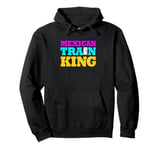 Mens Mexican Train King Dominoes King Pullover Hoodie