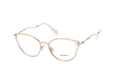 Miu Miu MU 53QV ZVN1O1, including lenses, BUTTERFLY Glasses, FEMALE