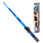 Star Wars Lightsaber Forge Kyber Core Sabre Noir, Sabre Laser électronique mandalorien Personnalisable