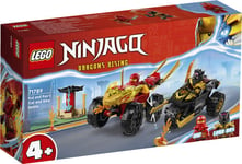 Lego Ninjago: Kai And Rass Car And Bike Battle (71789)